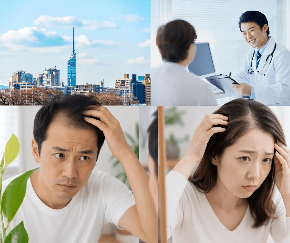 天神でAGA・FAGA治療をご検討の方へ
